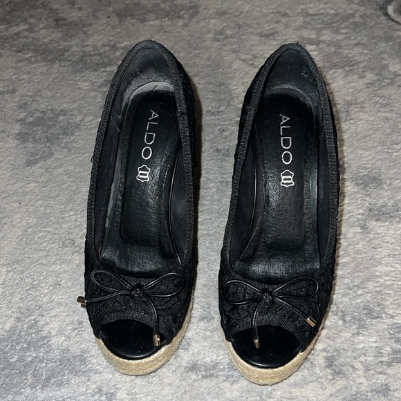 Aldo Wedge Woven Shoe - Picture 2 of 5